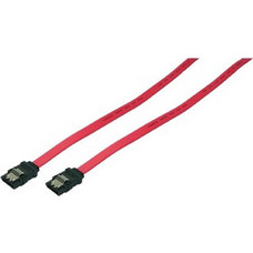 LogiLink CS0009 Καλώδιο Σκληρού Δίσκου 7-Pin SATA III to 7-Pin SATA III 0.3m Red