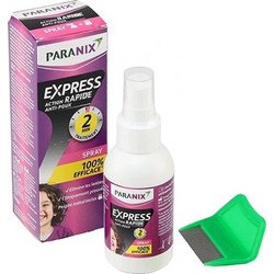 Paranix Express Spray για Ψείρες 95ml + Χτένα