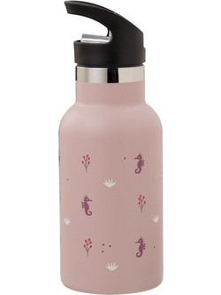 Fresk Seahorse Παιδικό Παγούρι Θερμός Ανοξείδωτο Ροζ 350ml