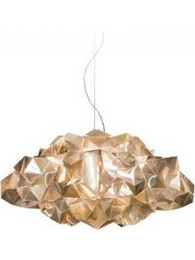Slamp Drusa Κρεμαστό Φωτιστικό Οροφής Πολύφωτο LED Χρυσό DRUSM00VLV01T00000EU