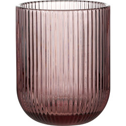 Cryspo Trio Σετ Ποτήρια Νερού Γυάλινα Noris Purple Μωβ 260ml 6τμχ 5250251