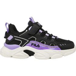 Fila Memory Spinel 3 Παιδικά Sneakers Μαύρα Μωβ 3YF33002-080