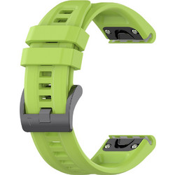 Techsuit QuickFit W060 Λουράκι Σιλικόνης Light Green (Garmin Fenix 3 / 5X / 3HR / 5X Plus / 6X / 6X Pro / 7X)