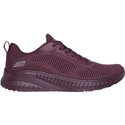 Skechers Bobs Squad Chaos-Face Off Γυναικεία Sneakers Μπορντό 117209-DKPR