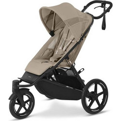 Cybex Avi Spin Καρότσι Μωρού με Τρεις Ρόδες Almond Beige