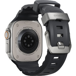 Nomad Rocky Point FKM Λουράκι Σιλικόνης Natural / Storm Black (Apple Watch 42 / 44 / 45 / 49mm)