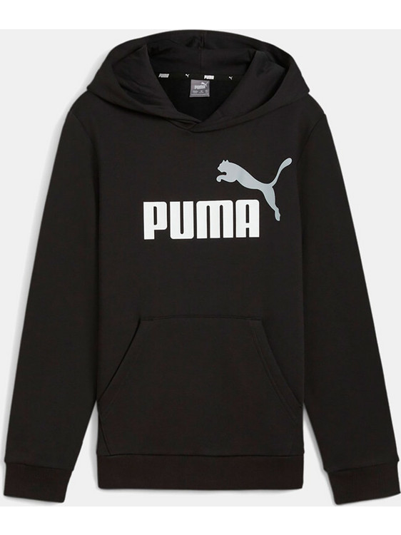 Puma Παιδικό Φούτερ με Κουκούλα Μαύρο 586987-60