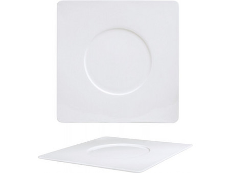 Baralee Πιάτα Ρηχά Πορσελάνης Τετράγωνα 30x30cm 6τμχ 095204A-G001