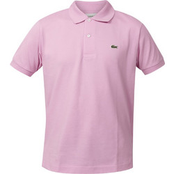 Lacoste Ανδρική Μπλούζα Polo Κοντομάνικη Ροζ 3L1212-IXV