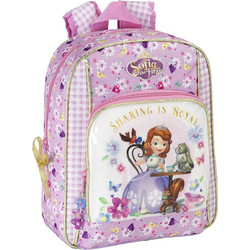 Safta Princess Sofia Σχολική Τσάντα Πλάτης Νηπιαγωγείου Ροζ 611444615