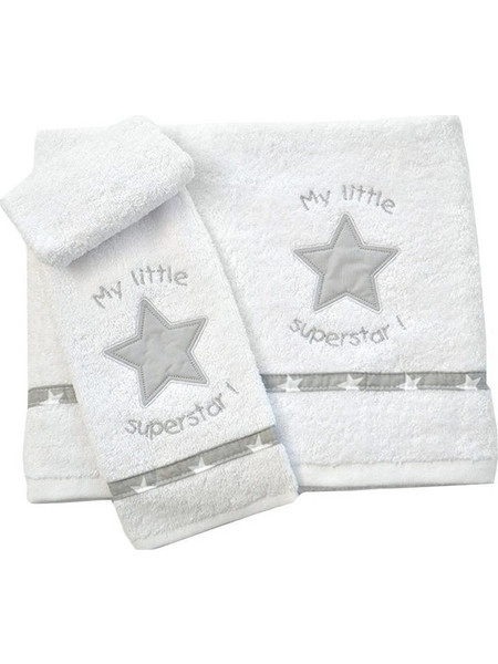 Baby Oliver My Little Superstar 301 Σετ Βρεφικές Πετσέτες 2τμχ