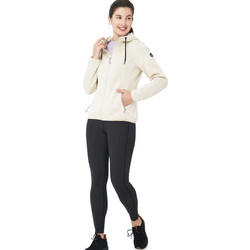 Icepeak Γυναικεία Ζακέτα Φούτερ Μακριά Εκρού 354863688-25