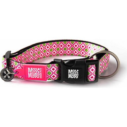 Max & Molly Retro Pink Κολάρο Σκύλου Ροζ 2.5x39-62cm