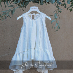 Stova Bambini Βαπτιστικό Φόρεμα 2τμχ SS24G9