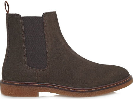 Marco Tozzi Ανδρικά Chelsea Μποτάκια Suede Καφέ 2-15300-41-304