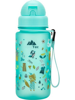 Alpintec Kids Forest Friends Παιδικό Παγούρι Πλαστικό BPA Free Γαλάζιο 400ml