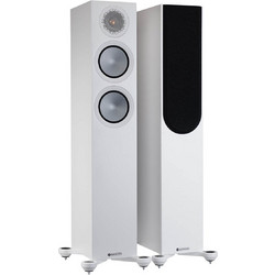 Monitor Audio Silver 200 7G Ζεύγος Ηχείων Hi-Fi Δαπέδου 150W 2.5 Δρόμων Satin White