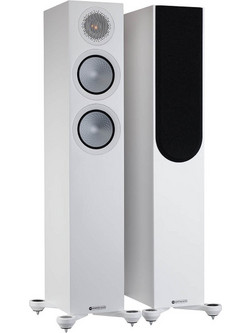 Monitor Audio Silver 200 7G Ζεύγος Ηχείων Hi-Fi Δαπέδου 150W 2.5 Δρόμων Satin White