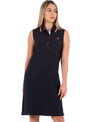 U.S. Polo Assn. Mini Καλοκαιρινό Καθημερινό Φόρεμα Navy Μπλε 6738848439-179