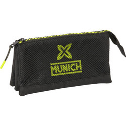Munich Beat Κασετίνα με 3 Θήκες Μαύρη S4310829