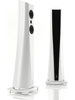 Estelon Aura Ζεύγος Ηχείων Hi-Fi Δαπέδου 200W 3 Δρόμων White