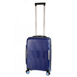 Dielle 180-55 Βαλίτσα Καμπίνας 55x38x20cm με 4 Ρόδες Μπλε