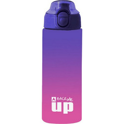 Back Me UP Παιδικό Παγούρι Πλαστικό BPA Free Φούξια Μωβ 600ml