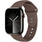 Crong Liquid Λουράκι Σιλικόνης Brown (Apple Watch 42 / 44 / 45mm)