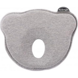 Bo Jungle B-Cosy Light Grey Βρεφικό Μαξιλάρι Πλαγιοκεφαλίας Foam 26x19cm