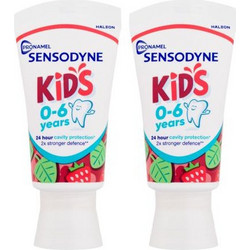 Sensodyne Pronamel 0-6 Παιδική Οδοντόκρεμες Χωρίς Φθόριο 2x50ml
