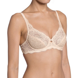 Triumph Amourette Bralette με Ελαφριά Ενίσχυση με Μπανέλα Μπεζ 10166797-0026