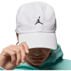 Jordan Club Καπέλο Jockey Υφασμάτινο Λευκό HQ1963-100