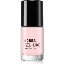 Nobea Day to Day Gel Like Mademoiselle Nude N48 Gloss Βερνίκι Νυχιών Μακράς Διαρκείας 6ml