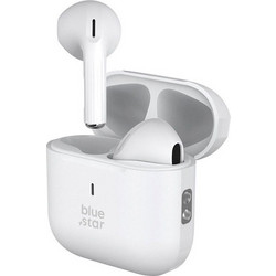 Blue Star Nova Fi5 Ακουστικά Bluetooth Earbud White