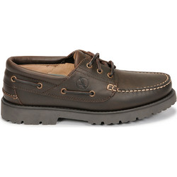 Aigle Tarmac Ανδρικά Μοκασίνια Boat Shoes Δερμάτινα Καφέ 43216