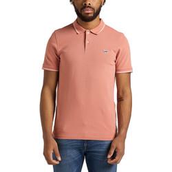 Lee Ανδρική Μπλούζα Polo Κοντομάνικη Σομόν L61ARLUK