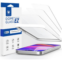 Whitestone Dome EZ Tempered Glass 3-pack (iPhone 14 Pro)