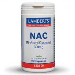 Lamberts NAC N-Acetyl Cysteine 300mg 90 Κάψουλες