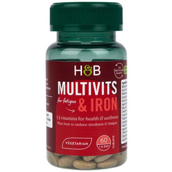 Holland & Barrett Multivits & Iron 60 Ταμπλέτες