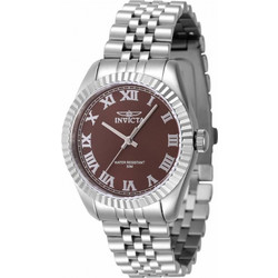 Invicta Specialty Γυναικείο Ρολόι με Ασημί Μεταλλικό Μπρασελέ 47412