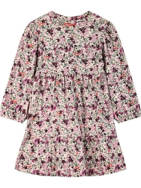 Energiers Παιδικό Φόρεμα Floral Ροζ Μωβ 15-124341-7-