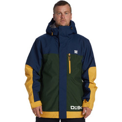 DC Defiant ADYTJ03084-BTK0 Ανδρικό Μπουφάν για Ski & Snowboard