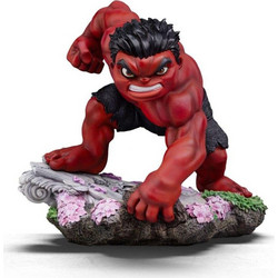 Iron Studios Marvel Captain America 4 Mini Co Red Hulk 16cm