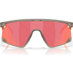 Oakley OO9280 14 Ανδρικά Γυαλιά Ηλίου Μάσκα Κοκάλινα Γκρι με Ροζ Καθρέπτη Φακό