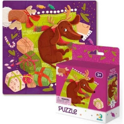 Παιδικό Puzzle Dodo Xmas Dog 16 Κομμάτια
