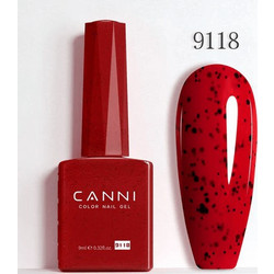 Canni 9118 Ημιμόνιμο Βερνίκι Νυχιών 9ml