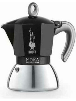 Bialetti Moka S8109067 Μπρίκι Espresso 4Cups Μαύρο