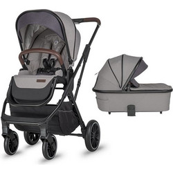 Smart Baby Coccolle Silene Καρότσι Μωρού 3 σε 1 Urban Grey
