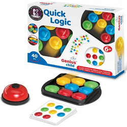 Quick Logic Genius Child Επιτραπέζιο Παιχνίδι για Παιδιά 6+ Ετών για 1-2 Παίκτες