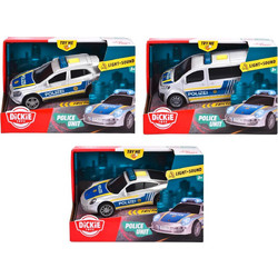 Dickie Toys Αστυνομικό με Φώτα & Ήχους Διάφορα Σχέδια 203712027